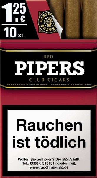 Pipers Little Cigars Cherry Red Zigarren